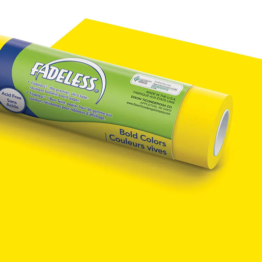 Fadeless Roll Canary 1218mm x 3.6m