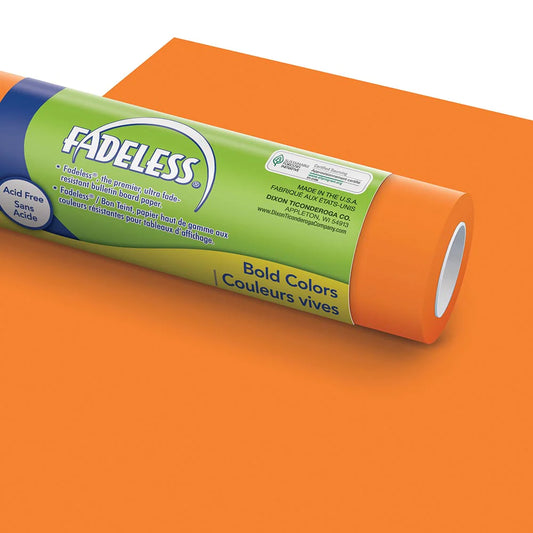 Fadeless Roll Orange 1218mm x 3.6m