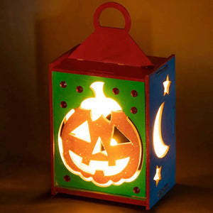 Halloween Wooden Lantern Kits (Pack of 3)