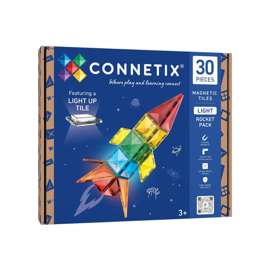 Connetix Light Rocket Pack (30 Pieces)