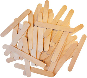 Wooden Sticks 150x18mm (100 Pieces)