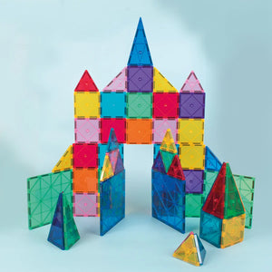 Magnetic Play Tiles - Rainbow (100 Parts)