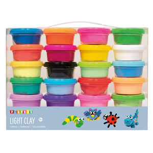 Playbox Light Clay Set (24 x 10g)