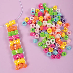 Playbox Pony Beads Pearlescent (250 Pieces)
