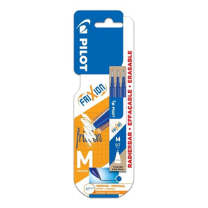 Pilot Frixion Ball Pen Refills - Blue (3 Pack)