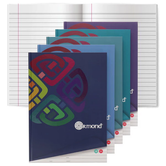 Ormond A4 160pg Hardcover Notebook (Assortment)