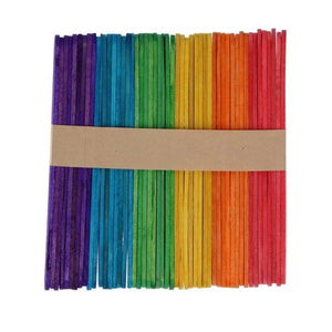Lollipop Sticks - Assorted Colours (Box of 1000)