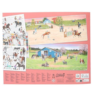 Create Your Happy Horses Sticker Book