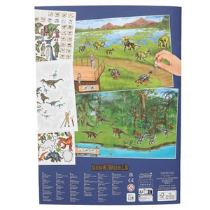 Create Your Dino Zoo Sticker Book
