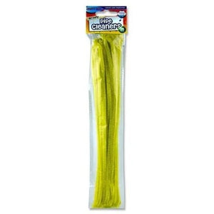 Crafty Bitz Pipe Cleaners - Yellow (25 Pack)
