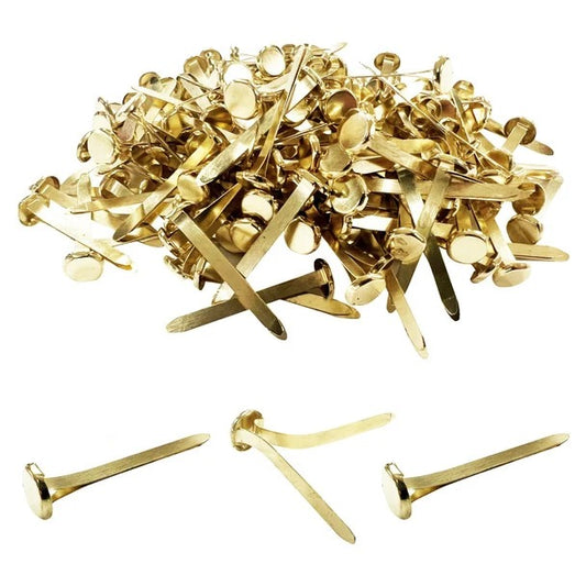 Supreme Stationery Brass Paper Fasteners (80 Pack)
