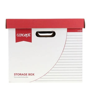 Concept Archive Storage Box - Red