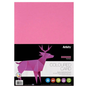 A4 160gsm Card - Fuchsia (50 Sheets)