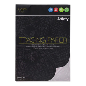 A4 65gsm Tracing Paper Pad (30 Sheets)
