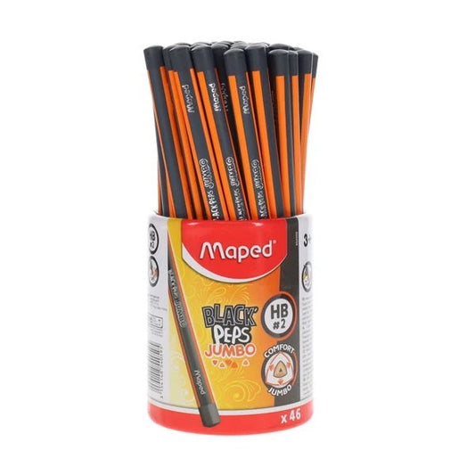 Maped Jumbo Triangular Pencil (46 Pack)