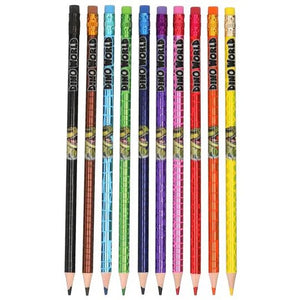 Dino World Erasable Colouring Pencils (10 Pack)