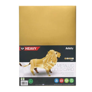 Premier Activity A4 210gsm Card - Gold (25 Sheets)