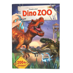 Create Your Dino Zoo Sticker Book