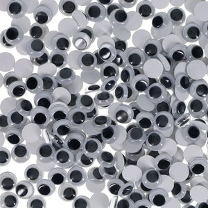Crafty Bitz Self Adhesive Goggly Eyes 12mm (Tub of 800)