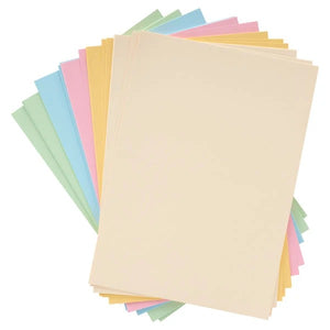 Premier Activity A4 160gsm Card - Rainbow Pastels (50 Sheets)