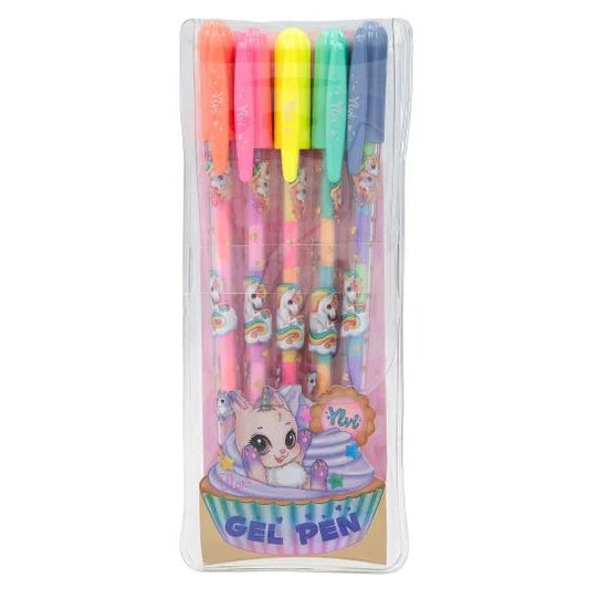 Ylvi Gel Pen Set - Rainbow Colours (Set 5)