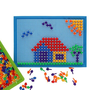 Peg Board Box Set With Storage