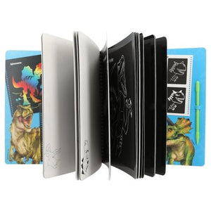 Dino World Magic-Scratch Book