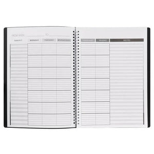 Student Solutions A4 Teacher's Planner - Black