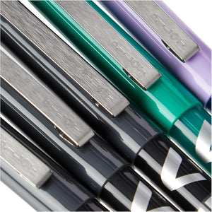 Pilot V5 Hi-Tecpoint Rollerball Pens - Assorted Colours (5 Pack)