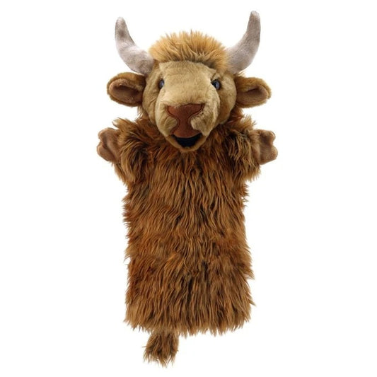 Long-Sleeved Glove Puppets: Cow Highland