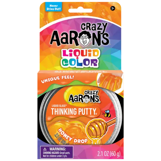 Crazy Aaron's Thinking Putty 3.5" - Honey Drop
