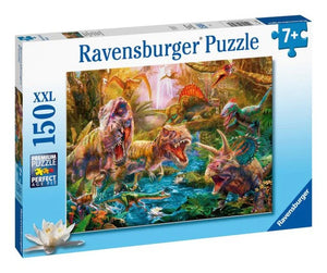 T-Rex Attack! 150 Piece Xxl Jigsaw Puzzle