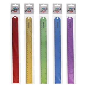 Premto S1 30cm Aluminium Ruler (Assortment)