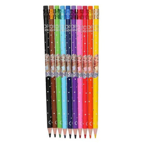 TOPModel Erasable Colouring Pencils (10 Pack)