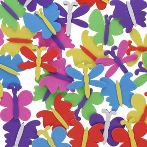 Foam Stickers - Butterflies (30 Pack)