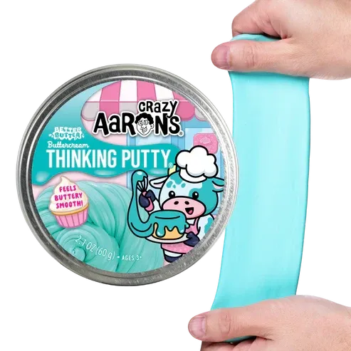 Crazy Aaron's Thinking Putty 3.5" - Better Butter Buttercream