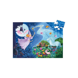 Djeco Jigsaw Puzzle - The Fairy and the Unicorn (36 Pieces)