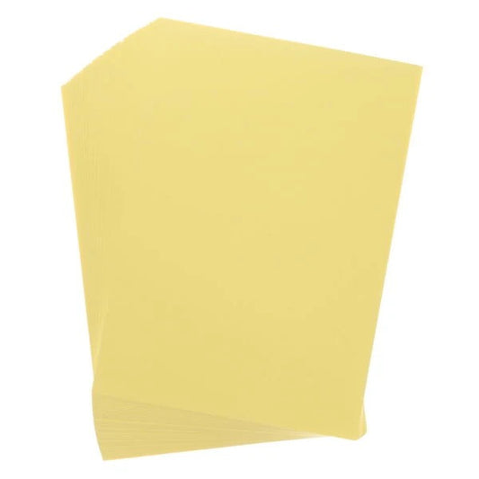 Premier Activity A4 160gsm Card - Lemon (50 Sheets)