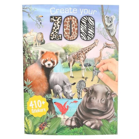 Create Your ZOO Sticker Book