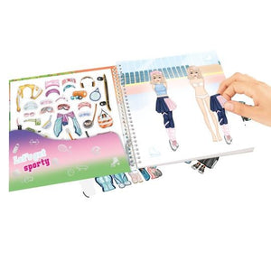 TOPModel Dress Me UP Sports Sticker Book