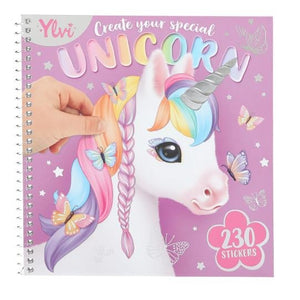Ylvi Create Your Special Unicorn Dress Me Up Book