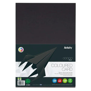 Premier Activity A4 160gsm Card - Black (100 Sheets)
