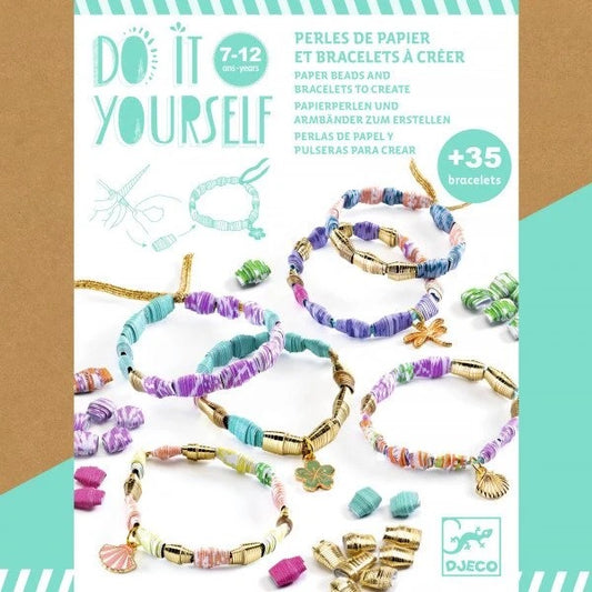 Djeco DIY Create Kit - Stylish & Golden Bracelets