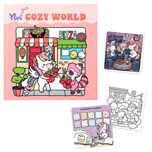 Ylvi Cozy World Colouring Book