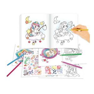 Ylvi Create Your Unicorn Colouring Book