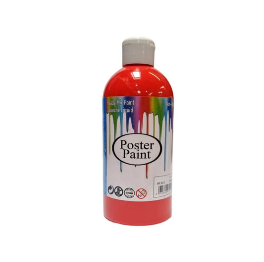 Poster Paint 500ml -Red 