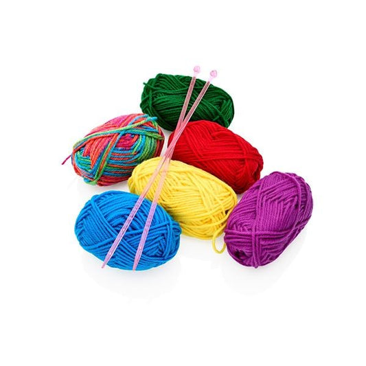 Sew & Sew 50g 110m Knitting Set - Vivid Colours