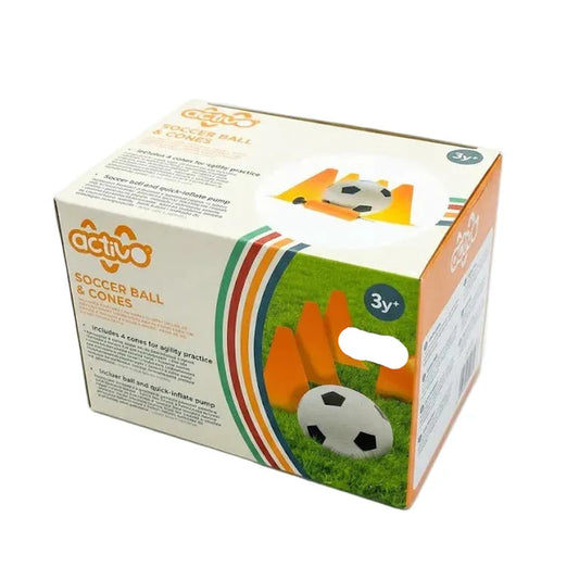Activo Soccer Ball & Cones