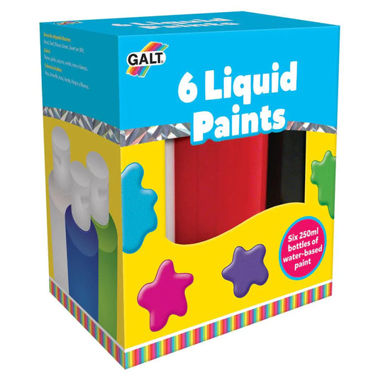 GALT Liquid Paints (Pack of 6)