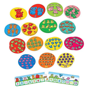 Orchard Toys - One Dog Ten Frogs Game